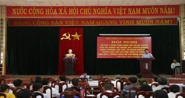 Ghi nhận sau 4 năm triển khai thực hiện Chỉ thị 05 của Bộ Chính trị