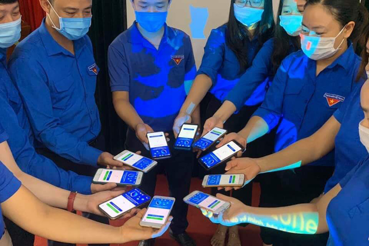 Thêm 1 triệu lượt tải Bluezone trong ba ngày dịch Covid-19 bùng phát