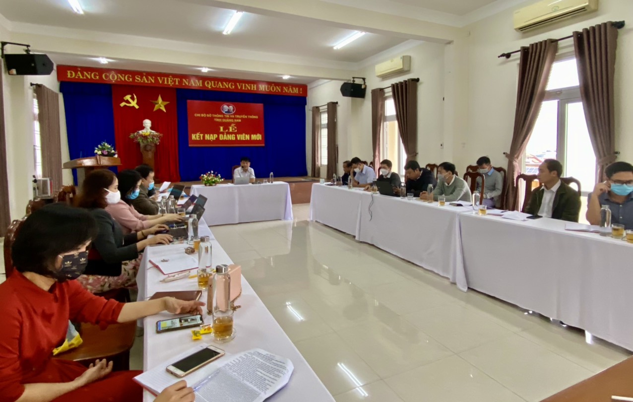 Chi bộ Sở TT&TT tổng kết công tác Đảng năm 2021, triển khai nhiệm vụ năm 2022