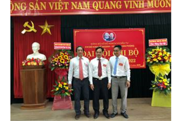 Chi bộ Kinh tế ngành - Văn xã - Văn phòng tổ chức Đại hội chi bộ nhiệm kỳ 2020 - 2022