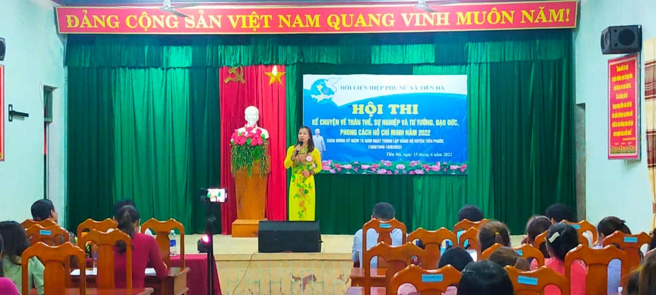 Tiên Hà tổ chức hội thi kể chuyện về thân thế, sự nghiệp và tư tưởng, đạo đức phong cách HCM