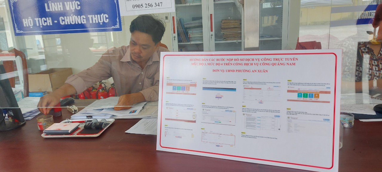 UBND phường An Xuân thực hiện thí điểm dịch vụ công trực tuyến  mức độ 3, mức độ 4 vào thứ Tư và thứ Năm hàng tuần,  kể từ ngày 01/7/2022