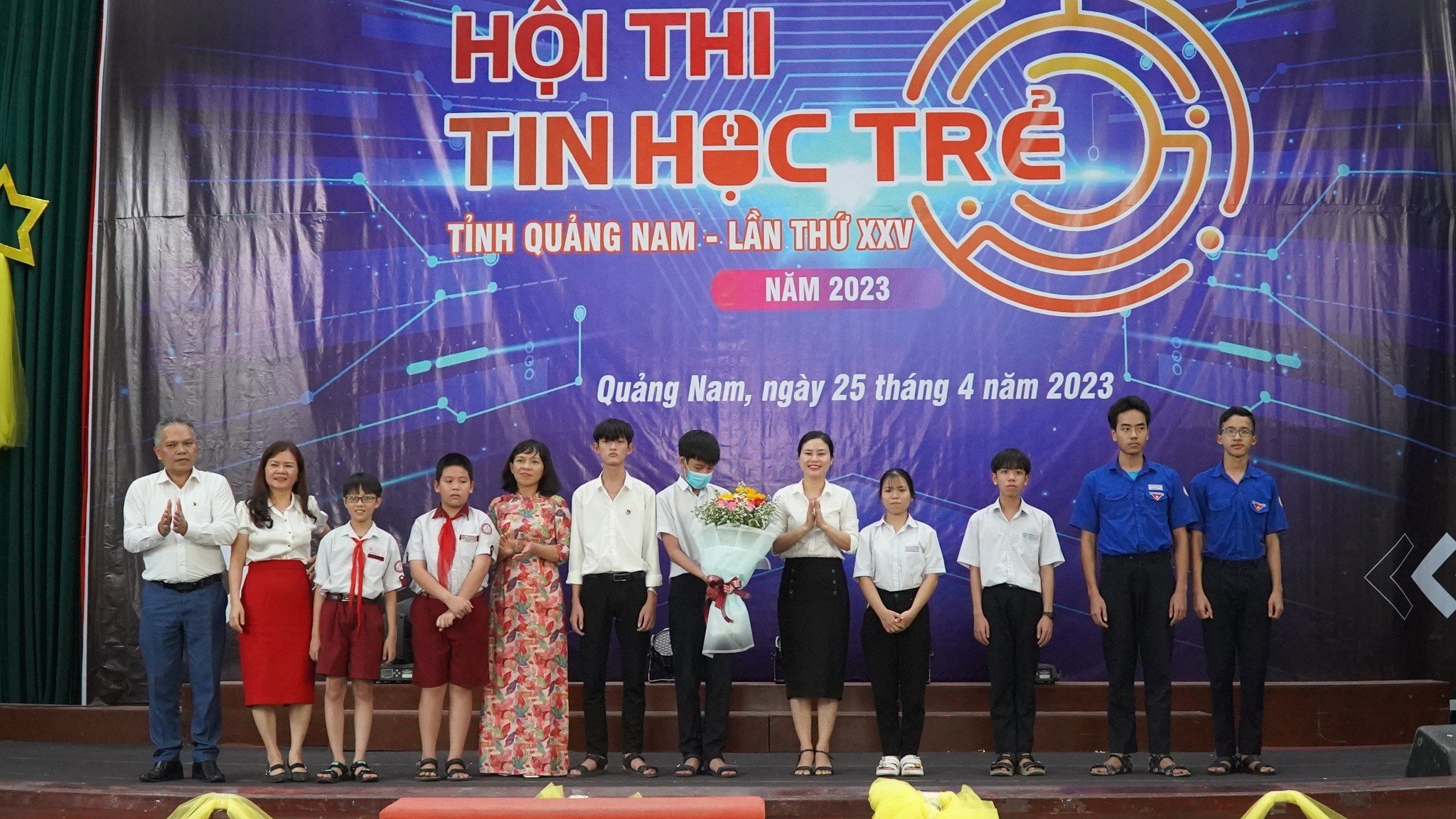 Phú Ninh đạt giải Nhì toàn đoàn tại Hội thi Tin học trẻ tỉnh Quảng Nam   lần thứ XXV năm 2023