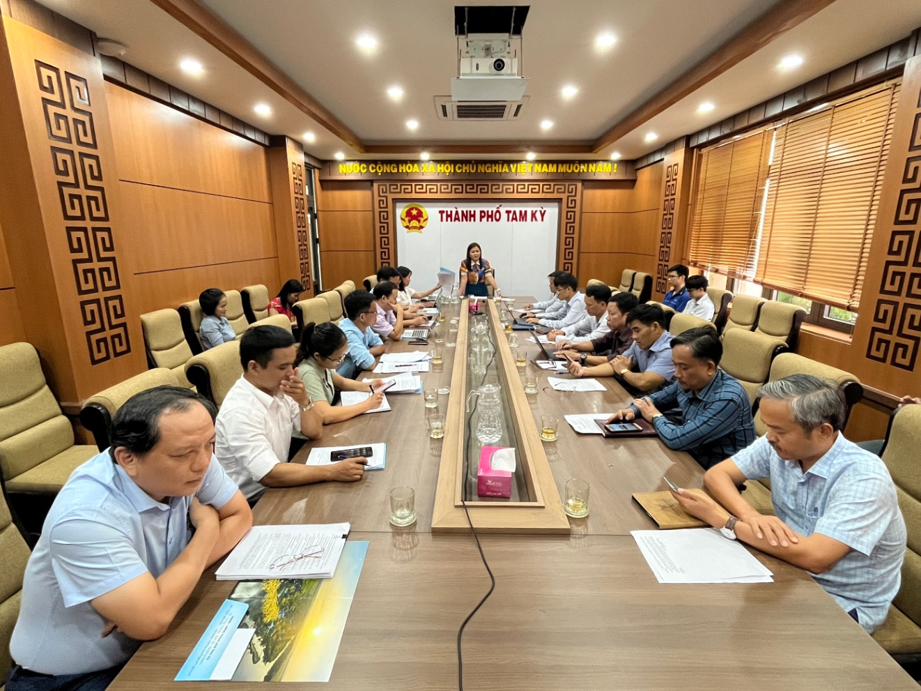 Kiểm tra cơ chế giao doanh nghiệp cung ứng dịch vụ bưu chính công ích tại TP Tam Kỳ