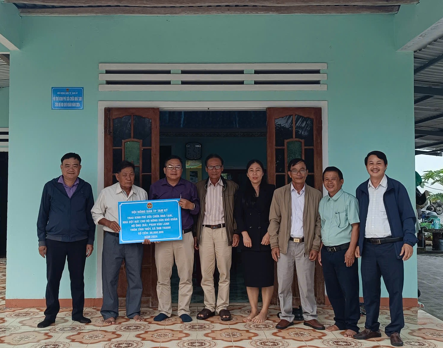 Tam Thanh nổ lực giảm nghèo